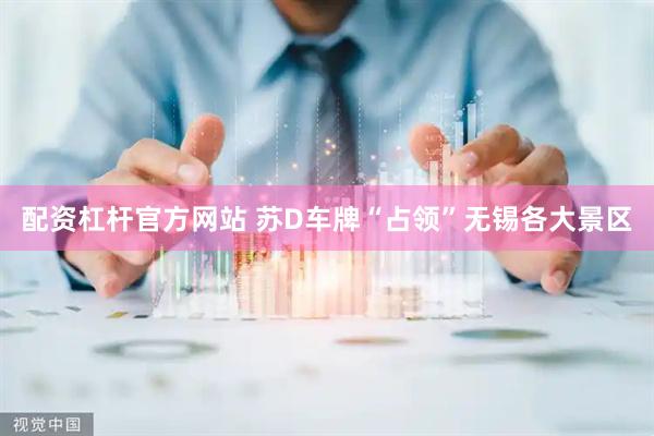 配资杠杆官方网站 苏D车牌“占领”无锡各大景区